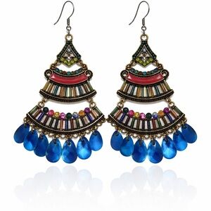 Colorful Chandelier Earrings